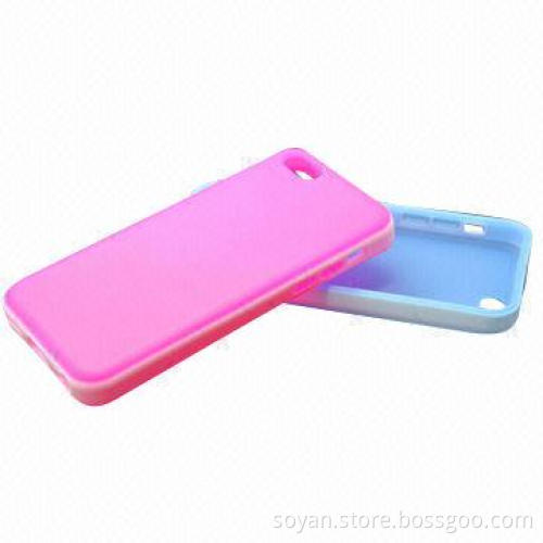 TPU case for iPhone 5, in dual color, various colors are welcome, with accurate access ports